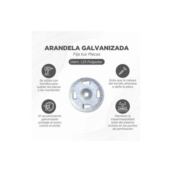 woocommerce-1.jpg Arandelas De Fijación Para Placas Rukko De Acero Inox X100 U